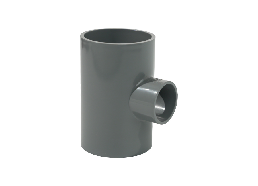 PVC reducerend T-stuk PVC reducerend T-stuk