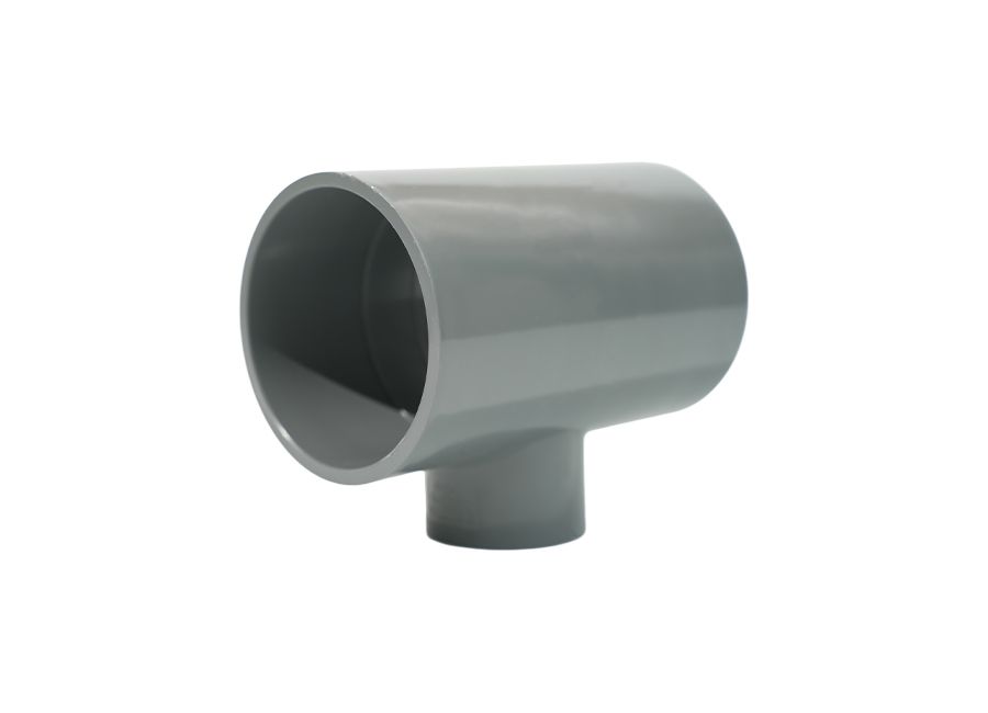 PVC reducerend T-stuk PVC reducerend T-stuk