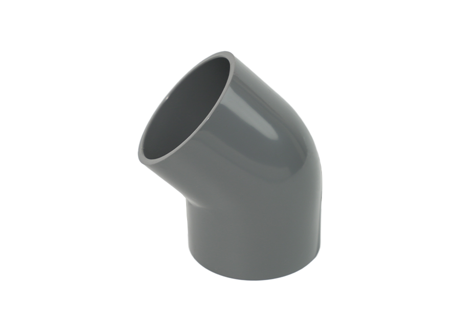 PVC 45 graden elleboog PVC 45 graden elleboog